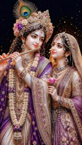 Aesthetic Radha Krishna Wallpapers