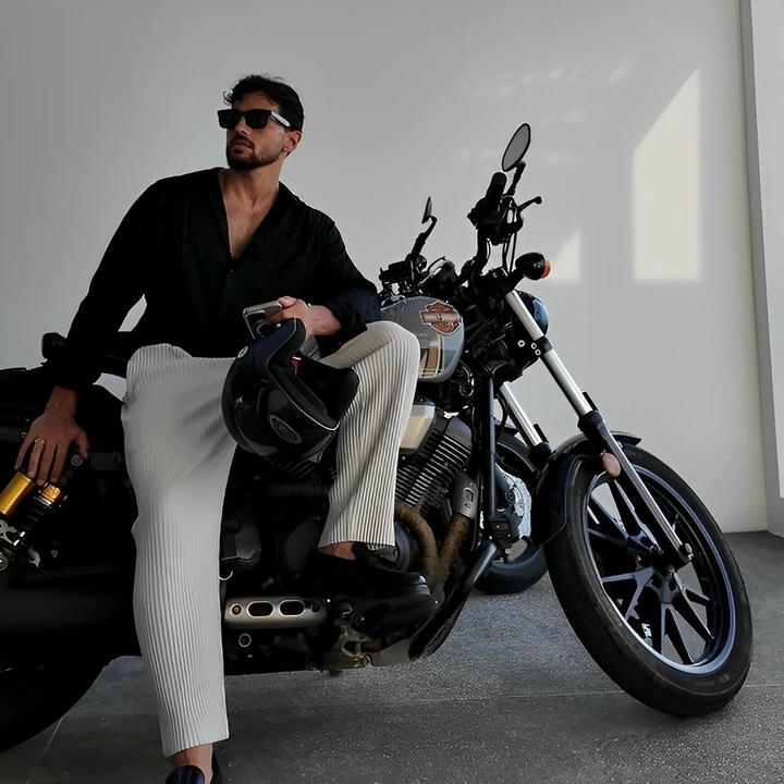 Attitude Boy DP with Bike